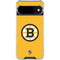 NHL Boston Bruins Solid Background Google Pixel 10 Clear Case